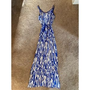 Nell Couture Silk Maxi Dress